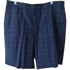 Brooks Brothers Men's Navy‎ Grid Golf Shorts in Size 38